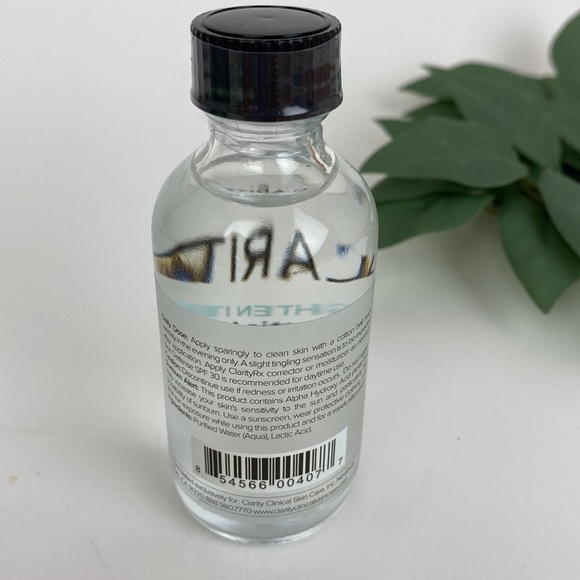 Clarity RX Brighten It 10% lactic acid solution NEW sealed 2 fl.oz. - Picture 13 of 13
